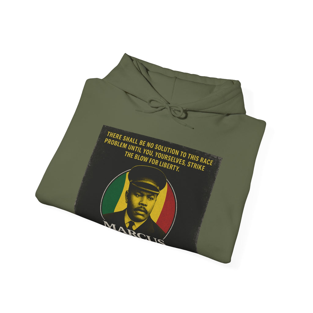 Marcus Garvey Inspirational Hoodie | Unisex Heavy Blend Sweatshirt