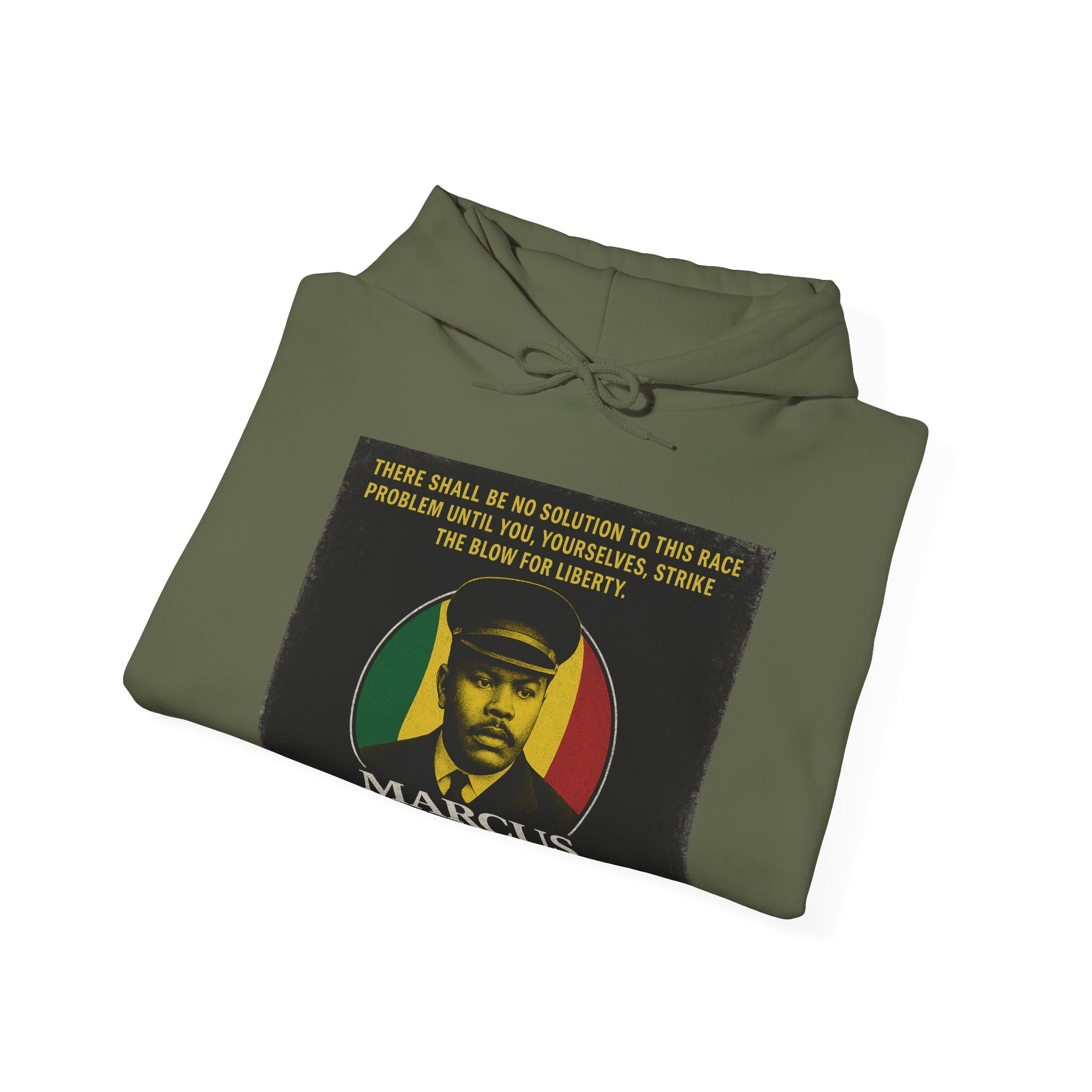 Marcus Garvey Inspirational Hoodie | Unisex Heavy Blend Sweatshirt
