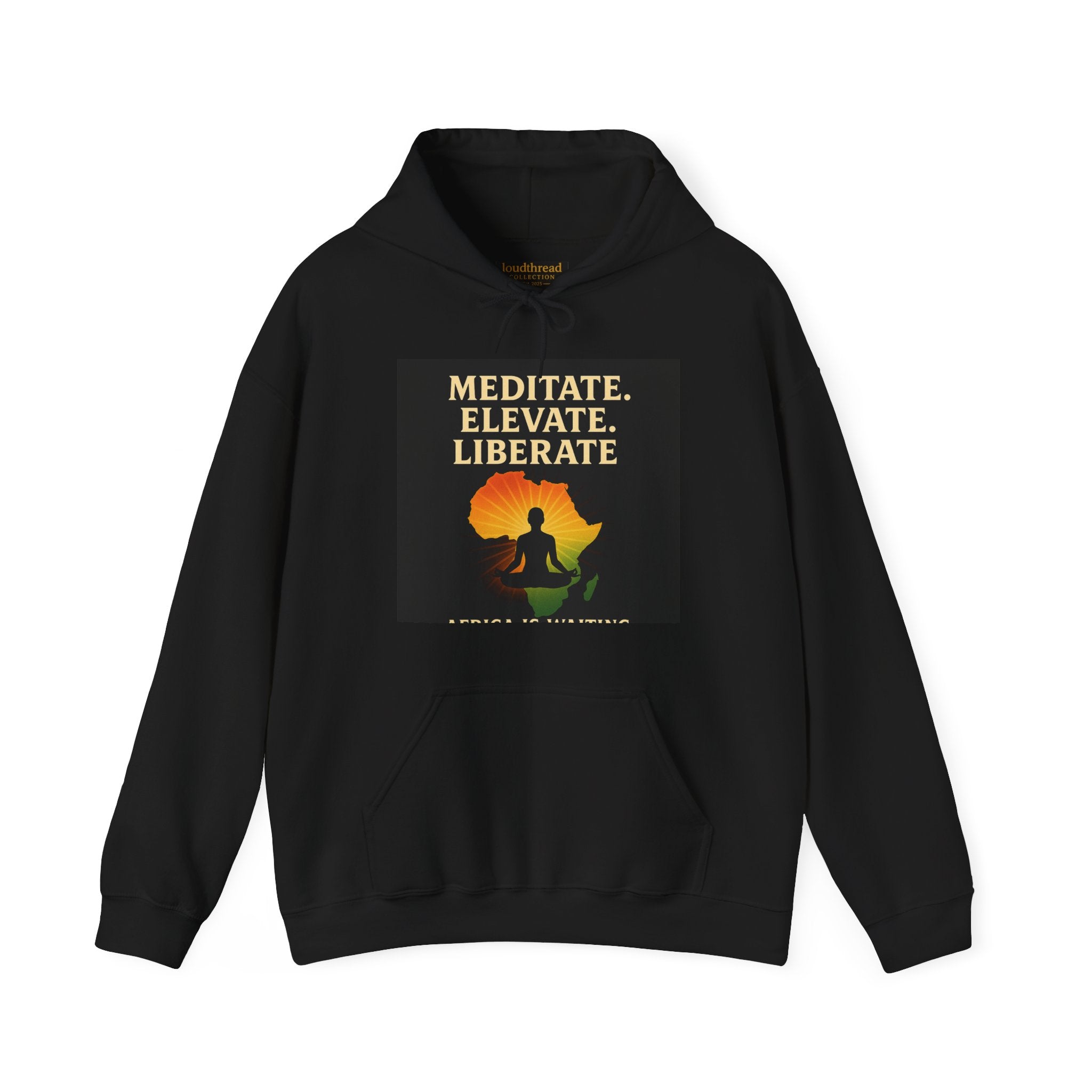Meditation Inspired Unisex Hoodie - Meditate. Elevate. Liberate.