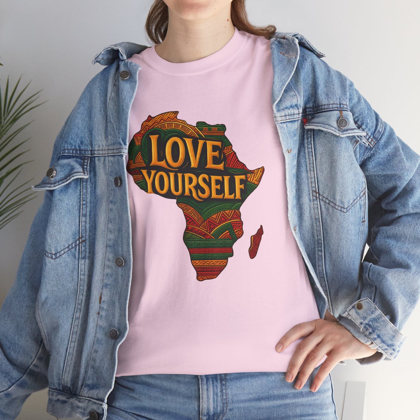 Unisex Afrocentric Graphic Tee – Bold Urban Art Design