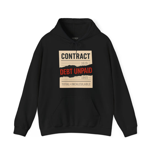 Unisex Heavy Blend™ Hooded Sweatshirt: Vintage Inspired Debt Unpaid Contract Design, Cozy Hoodie for Everyday Wear, Perfect for Casual [...]