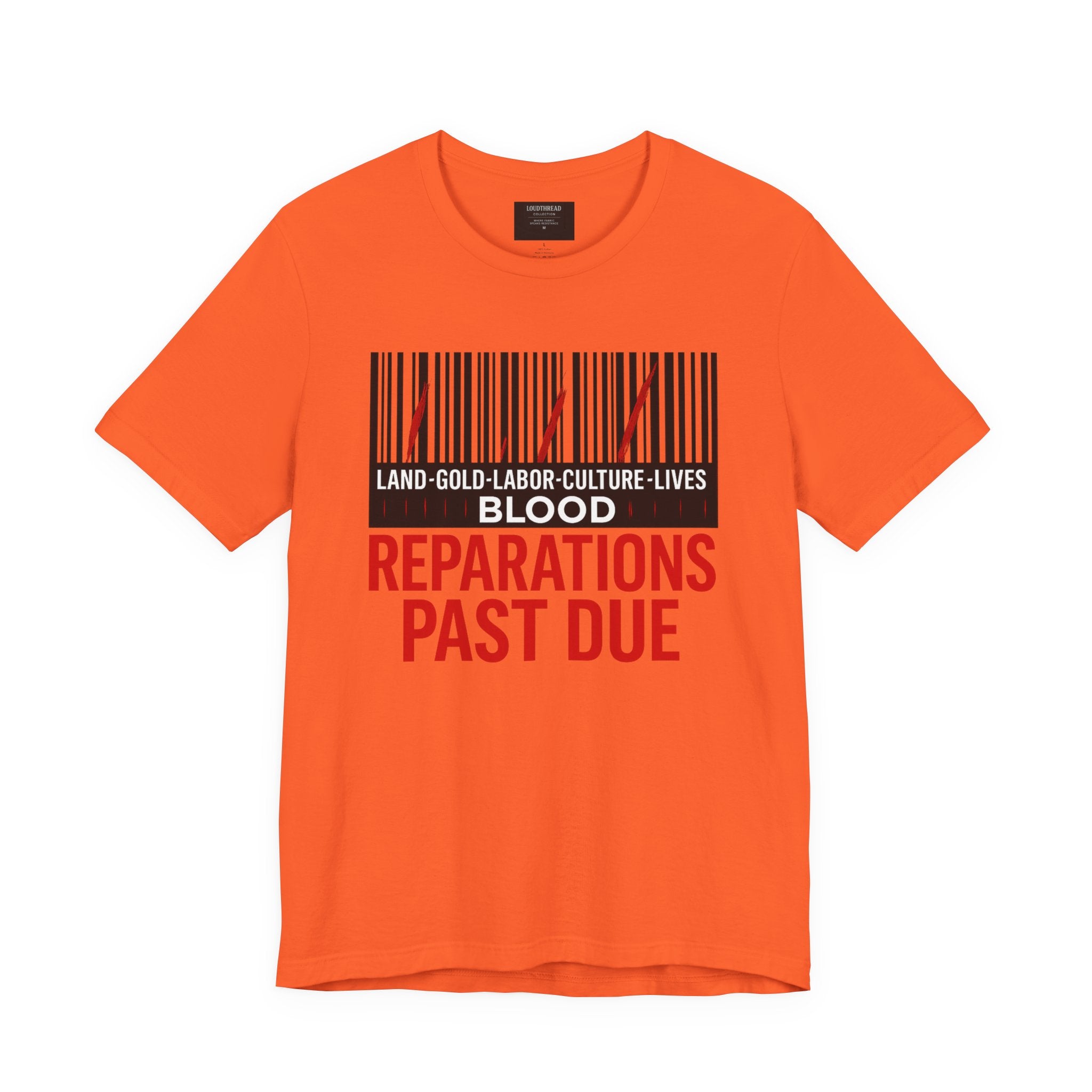 Reparations Past Due Tee - Graphic Shirt for Activists, Social Justice Apparel, Thought-Provoking Gift, Unisex Casual Wear, Statement [...]